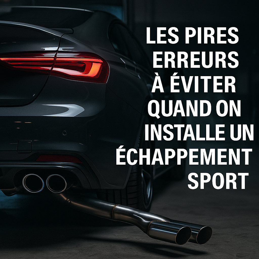 erreurs fréquentes échappement sport voiture – guide installation échappement Rog