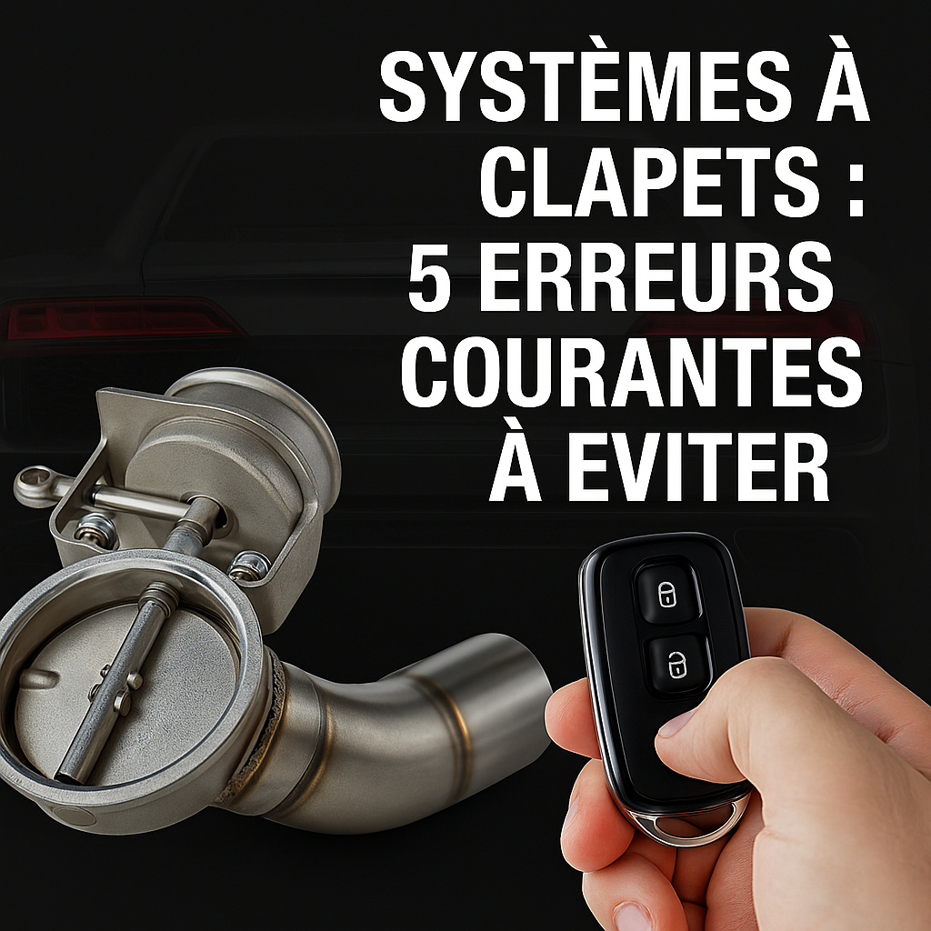 échappement à clapets télécommandés Rog – contrôle du son moteur voiture sport
