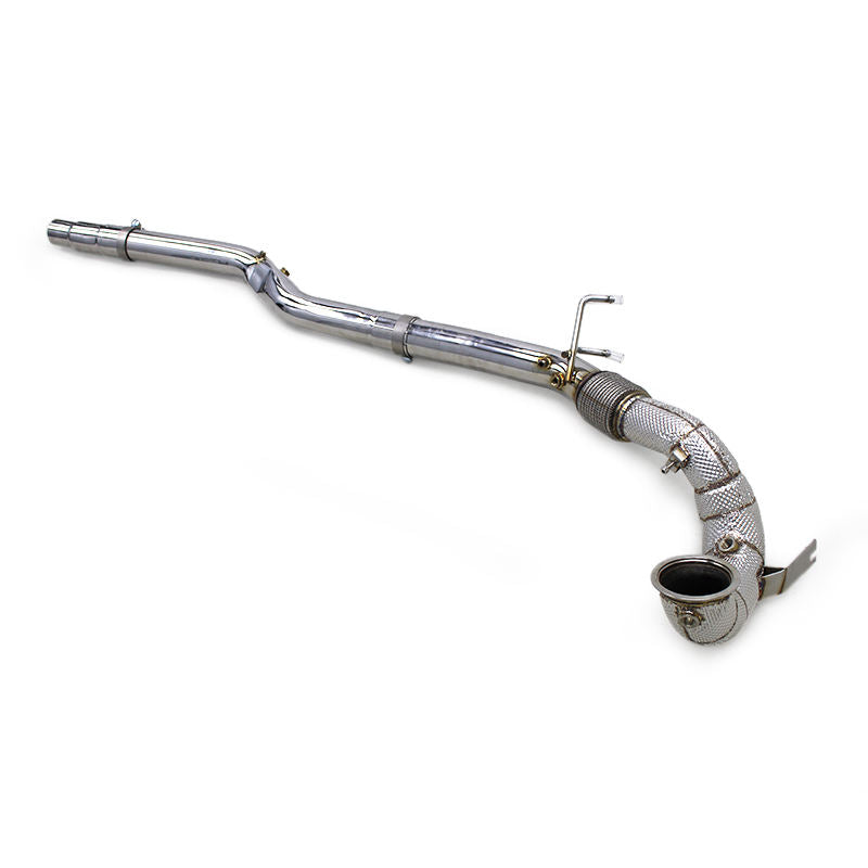 BK Stainless Steel Exhaust Pipes for AUDI S3 2.0T 2015-2022 Downpipe With Catalyst High Flow Exhaust System
