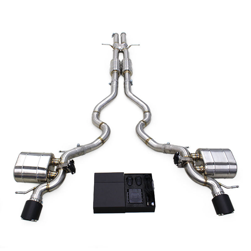 BSK Valvetronic Exhaust System for Land Rover Range Rover V6 3.0T 2013-2022 Stainless Steel Pipe Catback Muffler