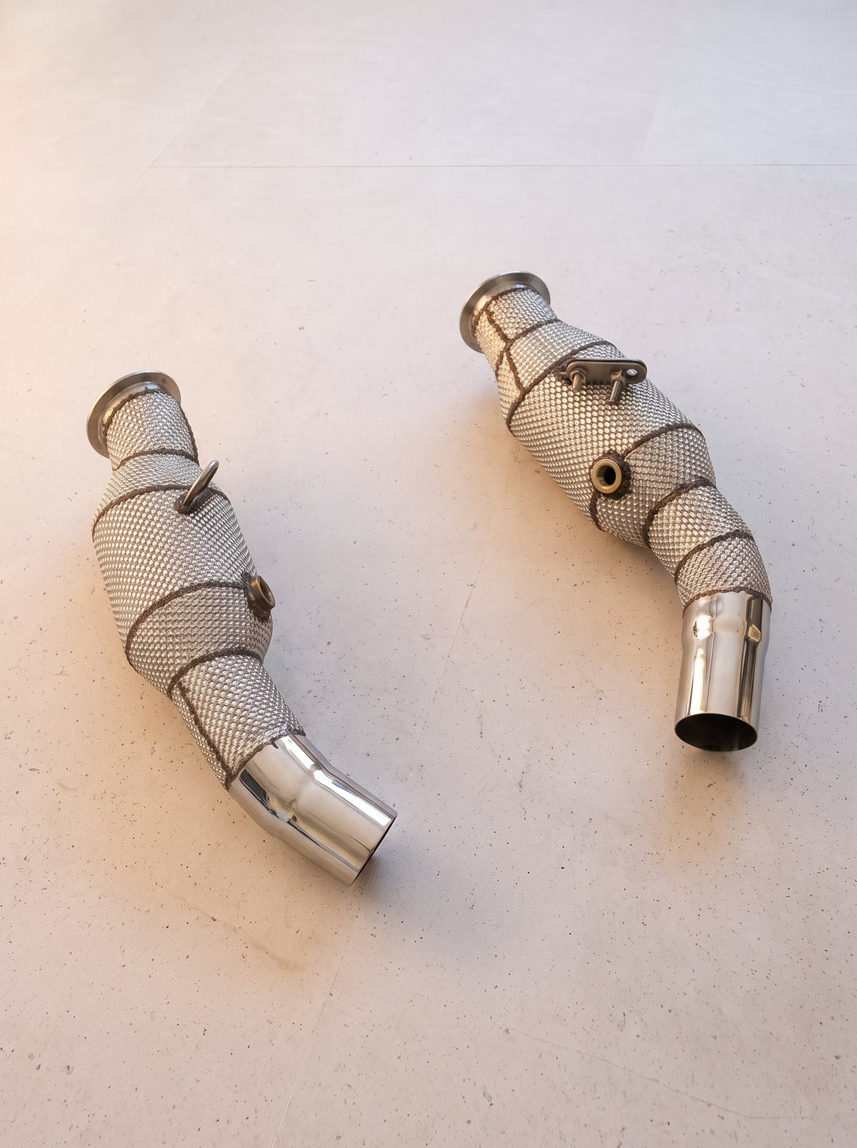Ligne d'échappement à clapets ROG pour Alfa Romeo 8C Competizione V8
