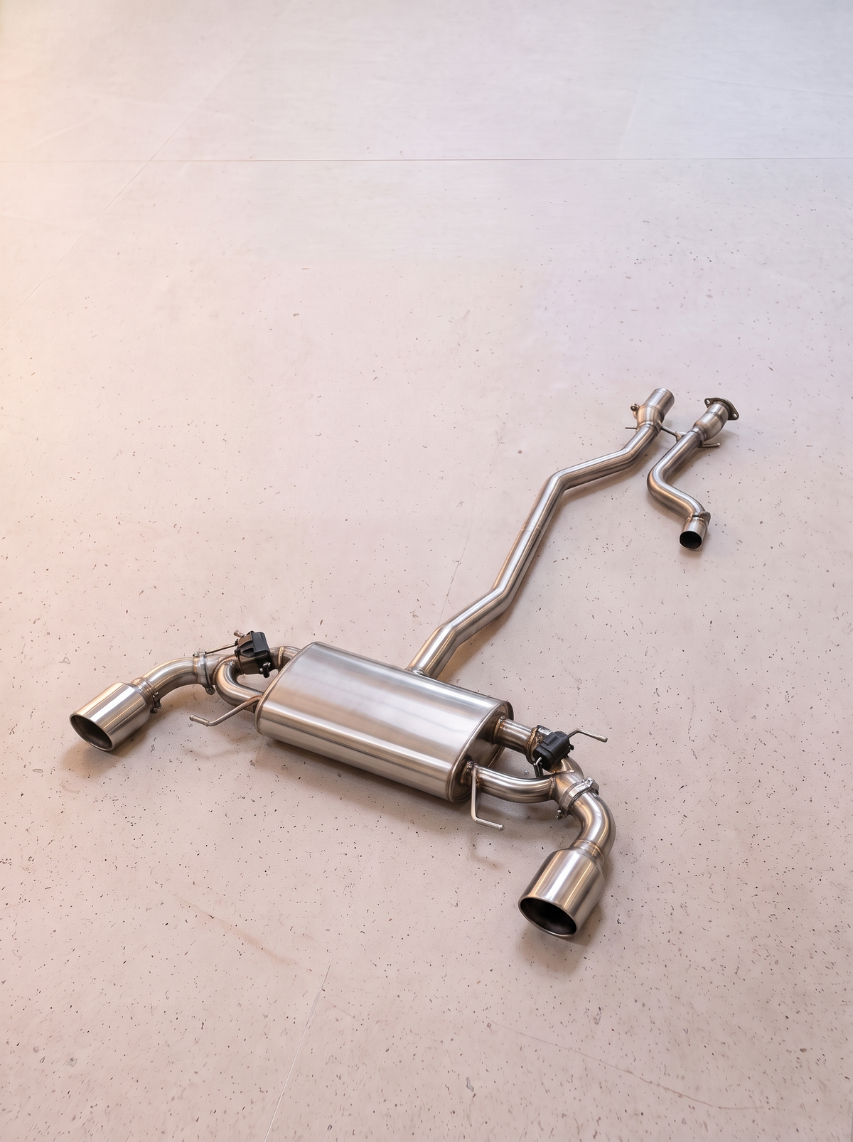 Ligne d'échappement inox à clapets ROG pour Alfa Romeo Stelvio 2.0 Turbo