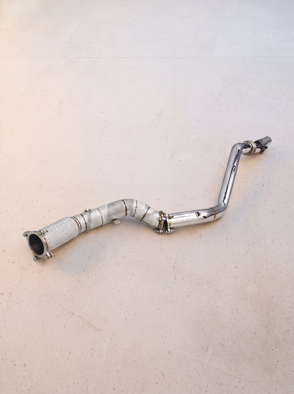 Downpipe décatalysé inox pour Audi A4 / A5 B8 2.0 TFSI