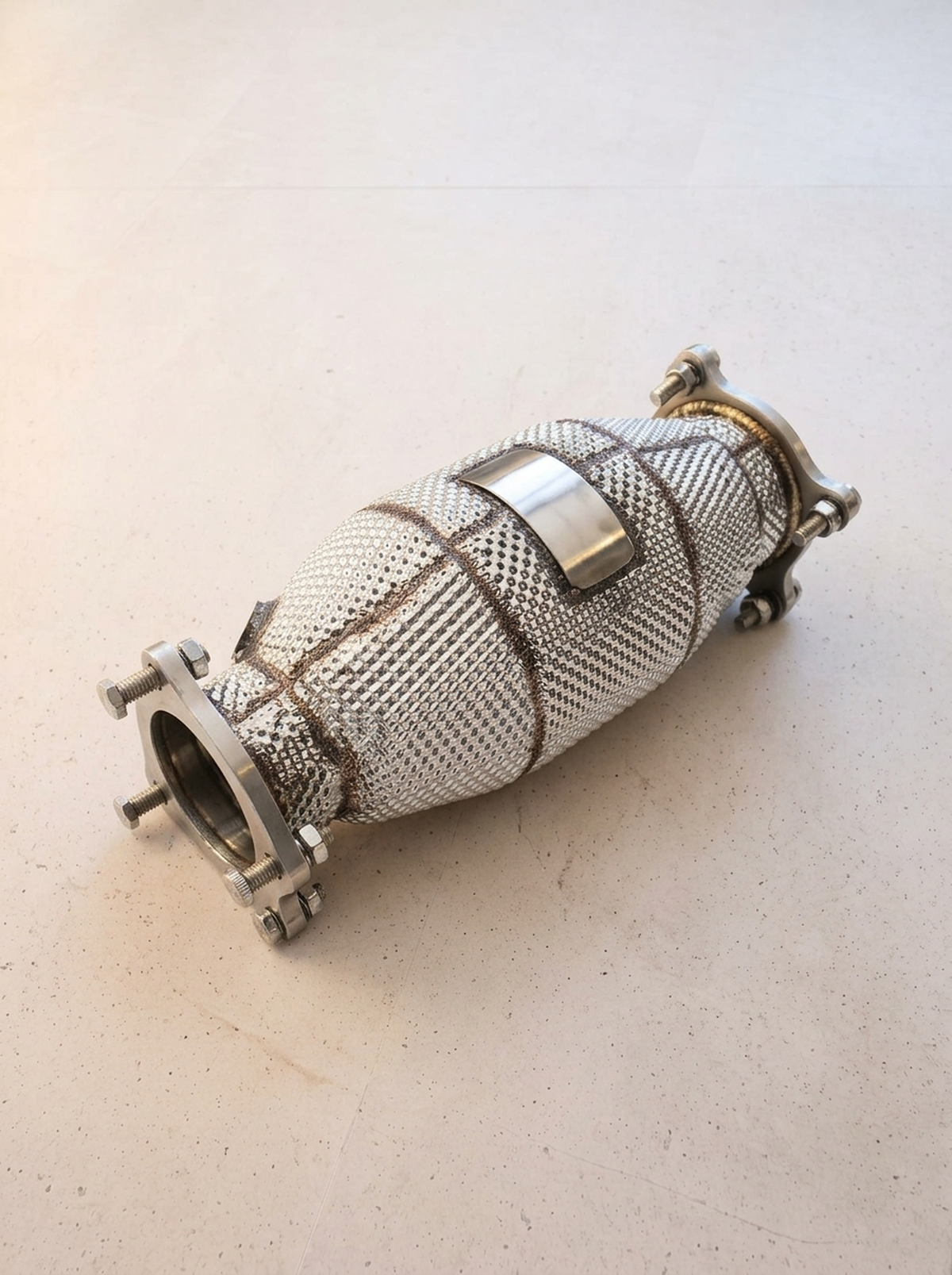 Downpipe décatalysé inox pour Audi A6 C8 2.0 TFSI