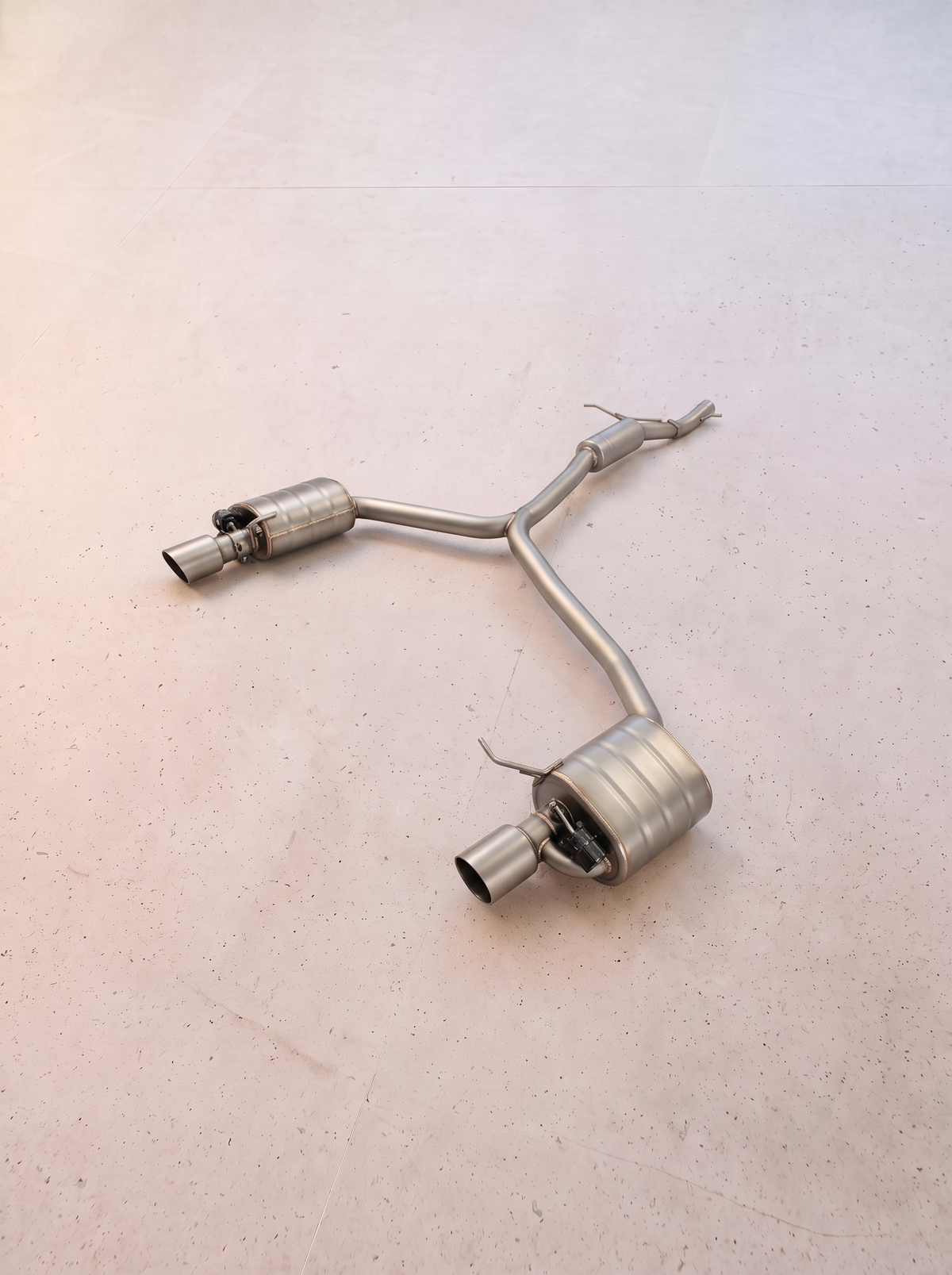 Ligne d'échappement inox à clapets ROG pour Audi Q5 8R 2.0 TFSI