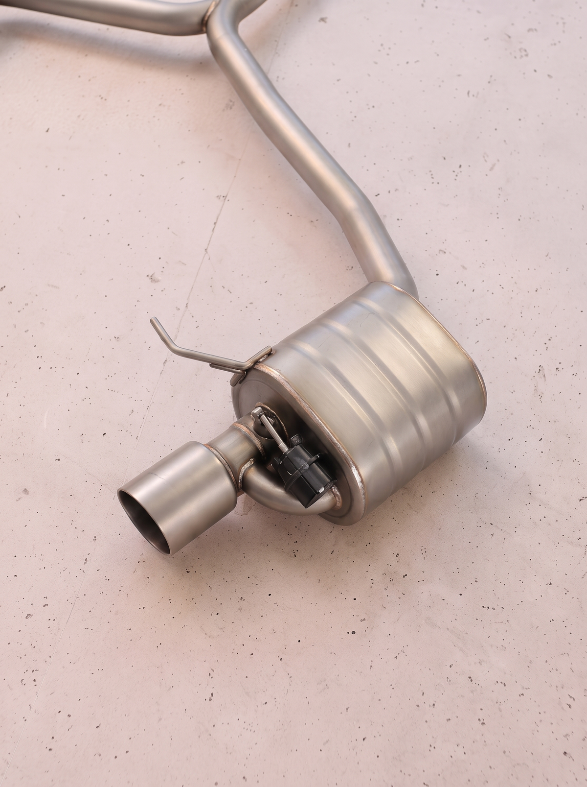 Silencieux arrière inox de la ligne d'échappement ROG pour Audi Q5 8R 2.0 TFSI