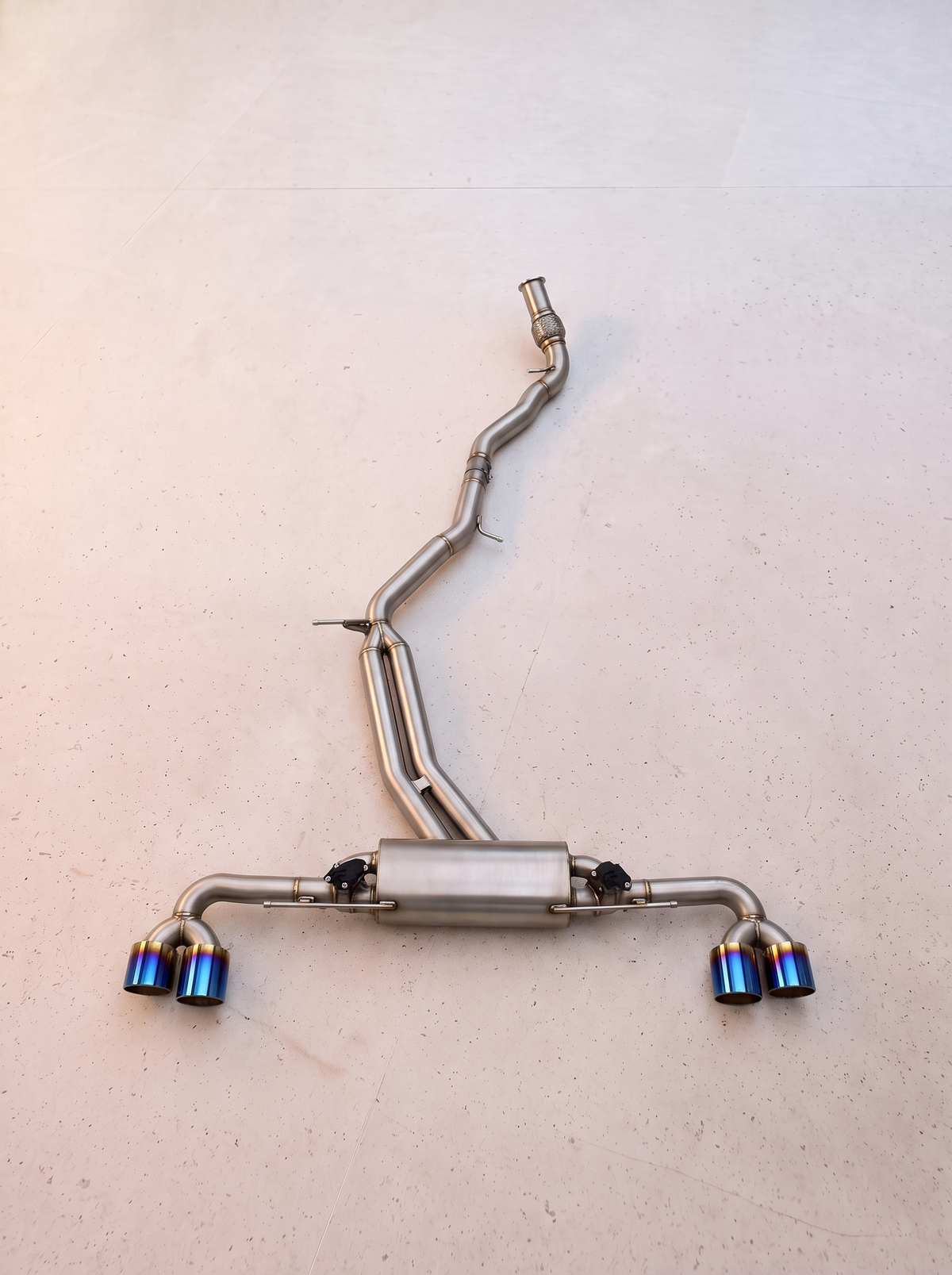 Ligne d'échappement inox à clapets ROG pour Audi Q8 4M 55 TFSI 3.0 V6