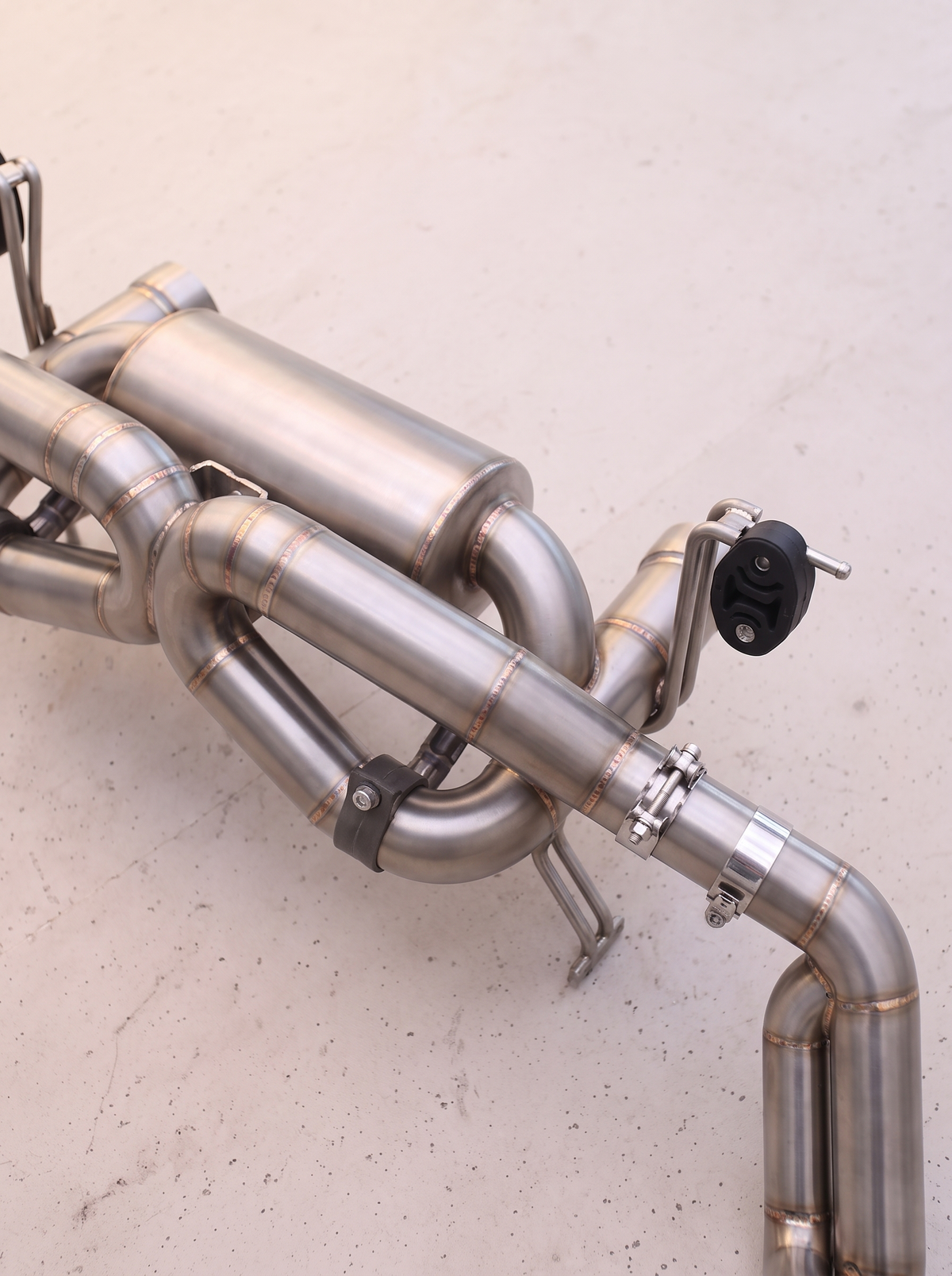 Silencieux arrière inox de la ligne d'échappement ROG pour Audi R8 42 4.2 V8