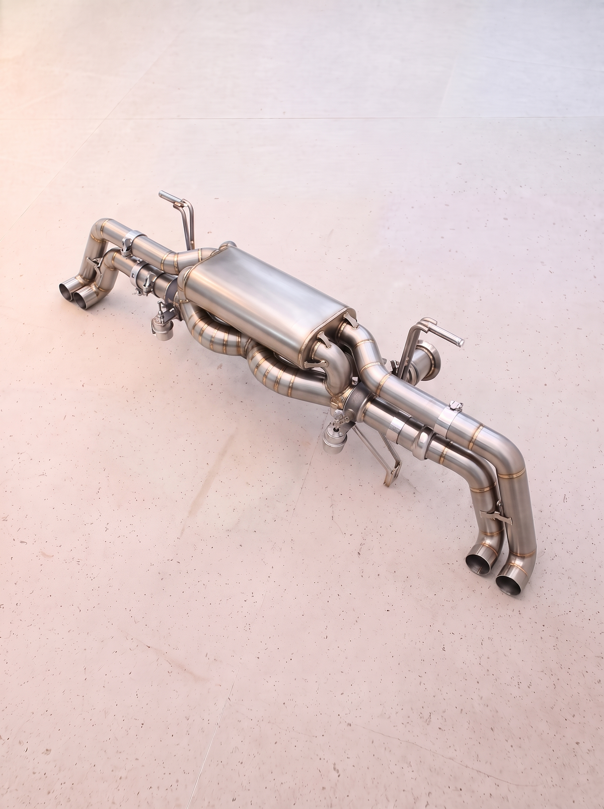 Ligne d'échappement inox à clapets ROG pour Audi R8 42 5.2 V10