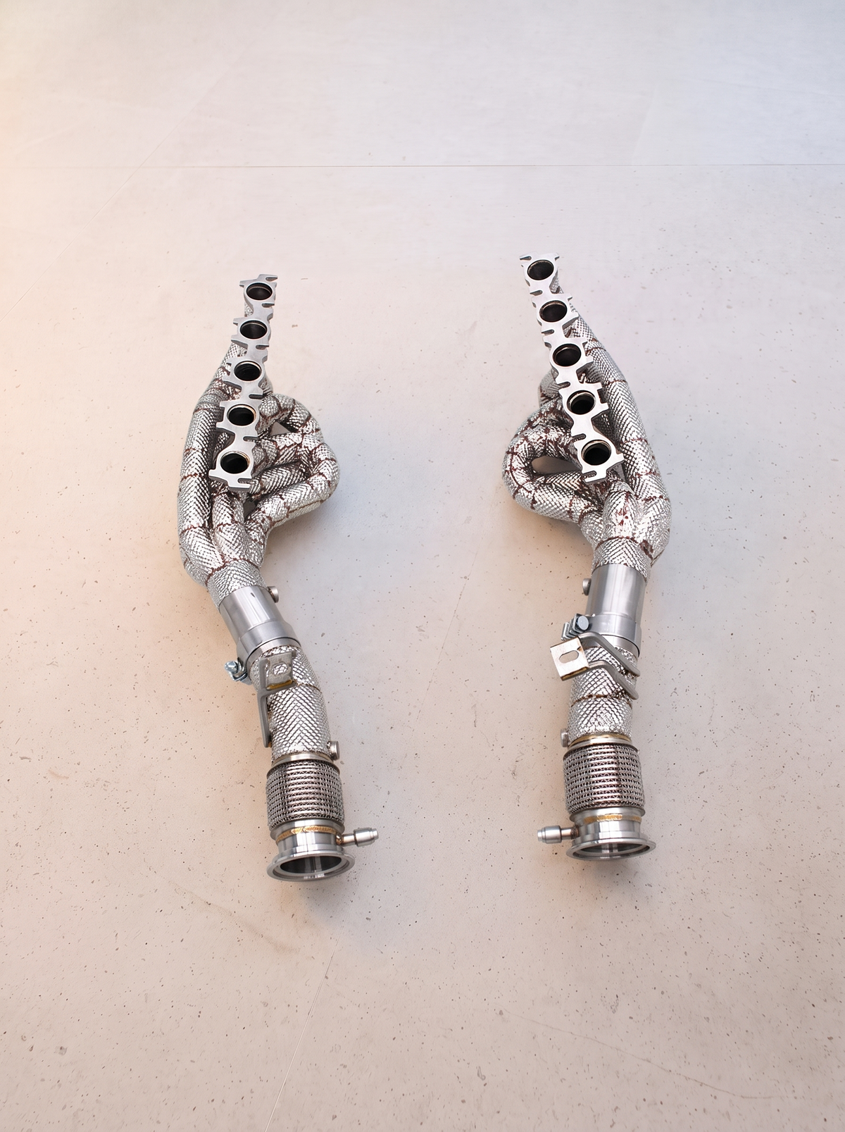 Collecteur inox sport pour Audi R8 4S 5.2 V10