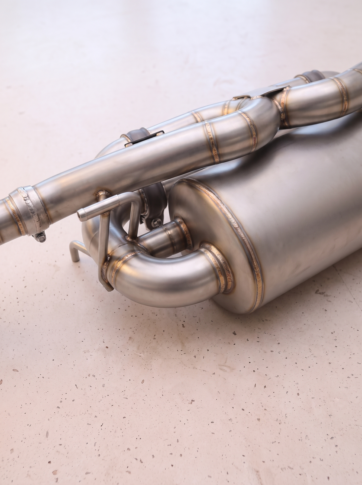 Silencieux arrière inox de la ligne d'échappement ROG pour Audi R8 4S 5.2 V10