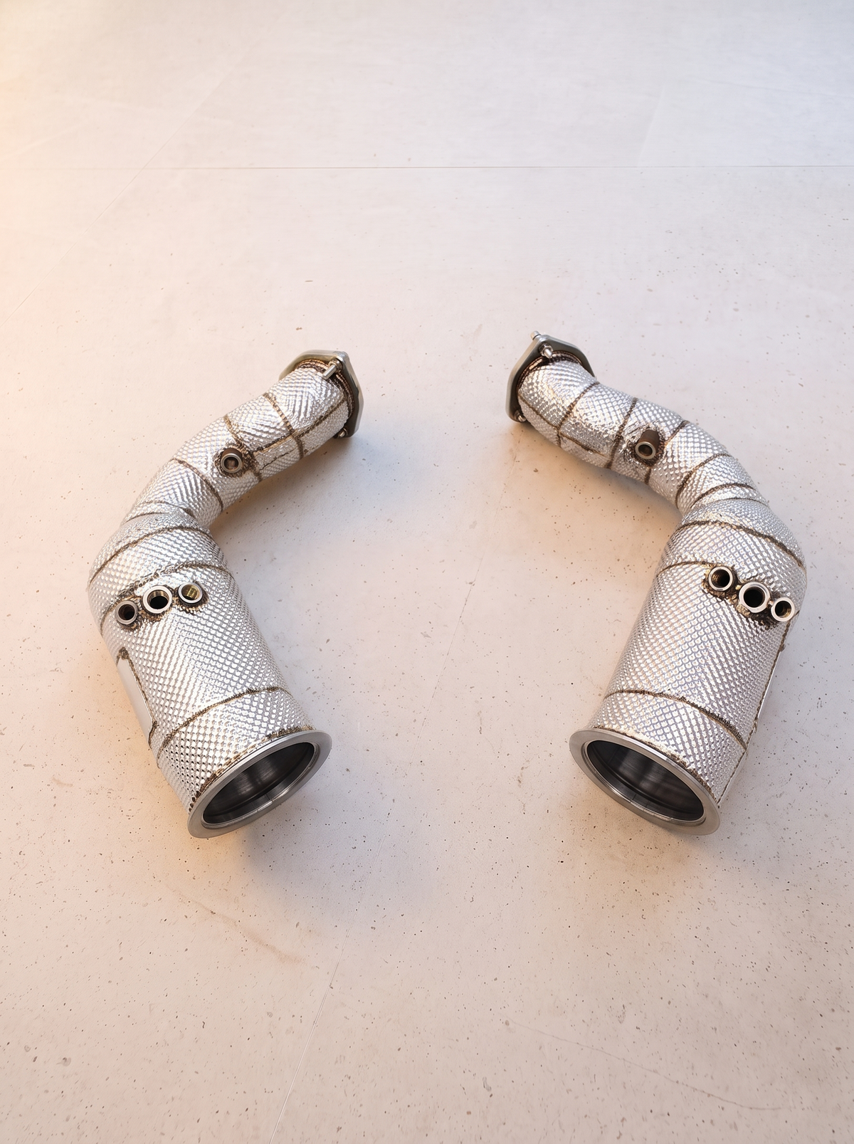 Downpipe décatalysé inox pour Audi RS Q8 4M 4.0 TFSI V8