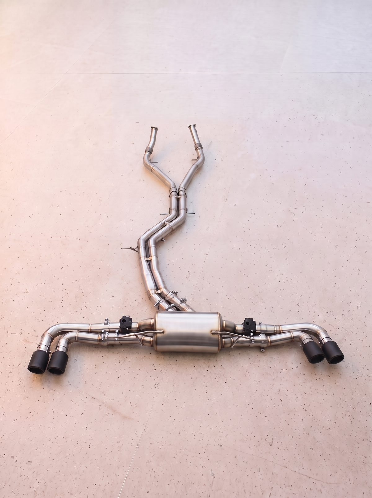 Ligne d'échappement inox à clapets ROG pour Audi RS Q8 4M 4.0 TFSI V8