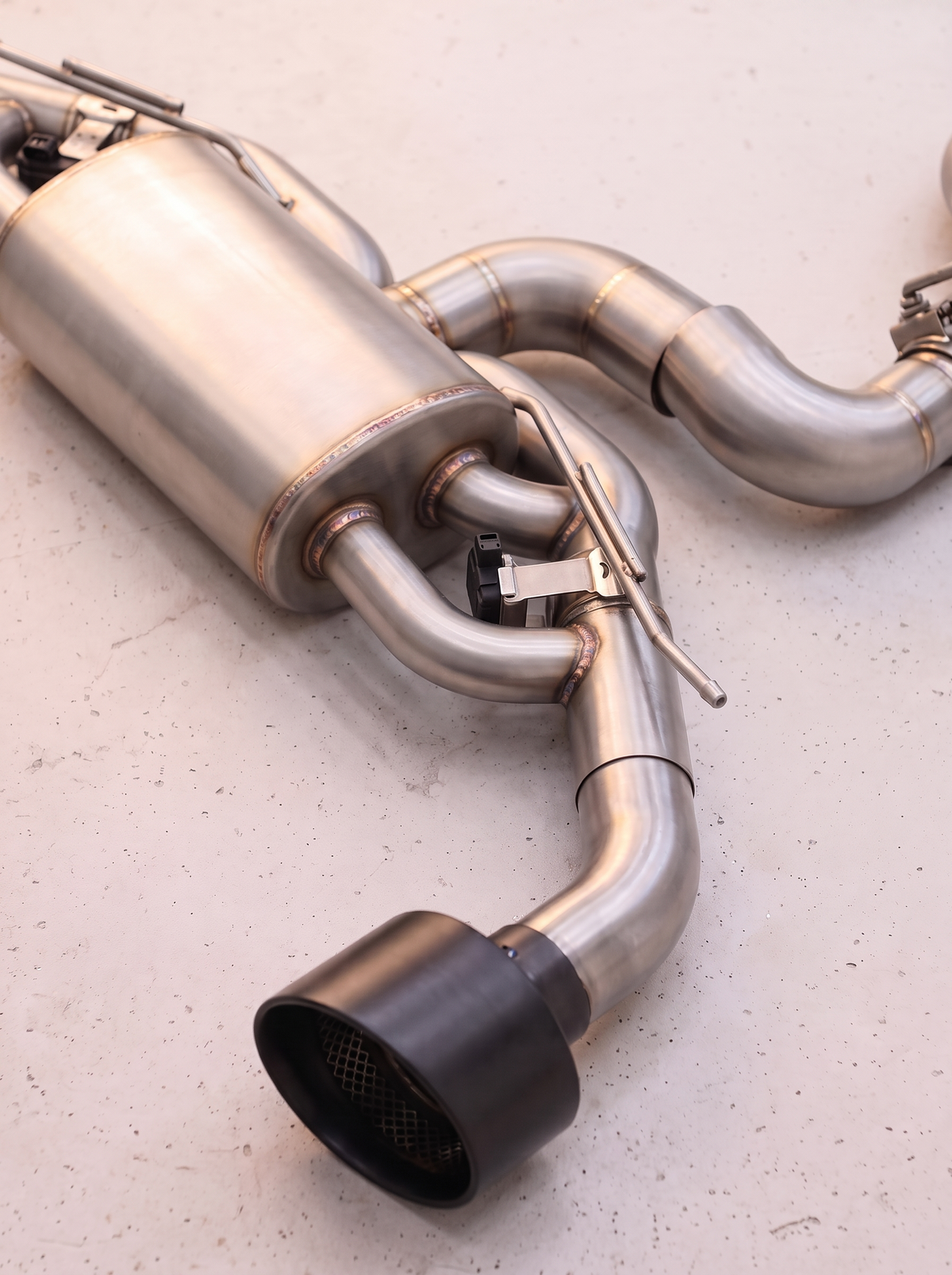 Silencieux arrière inox de la ligne d'échappement ROG pour Audi RS3 8V 2.5 TFSI