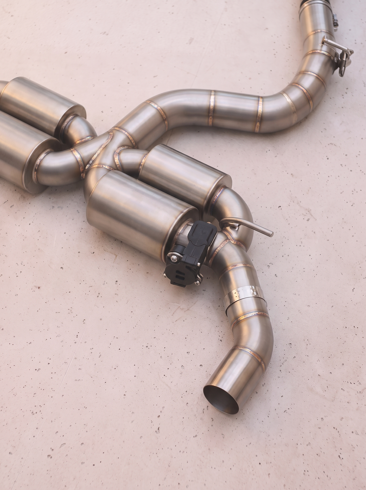 Silencieux arrière inox de la ligne d'échappement ROG pour Audi RS3 8Y 2.5 TFSI