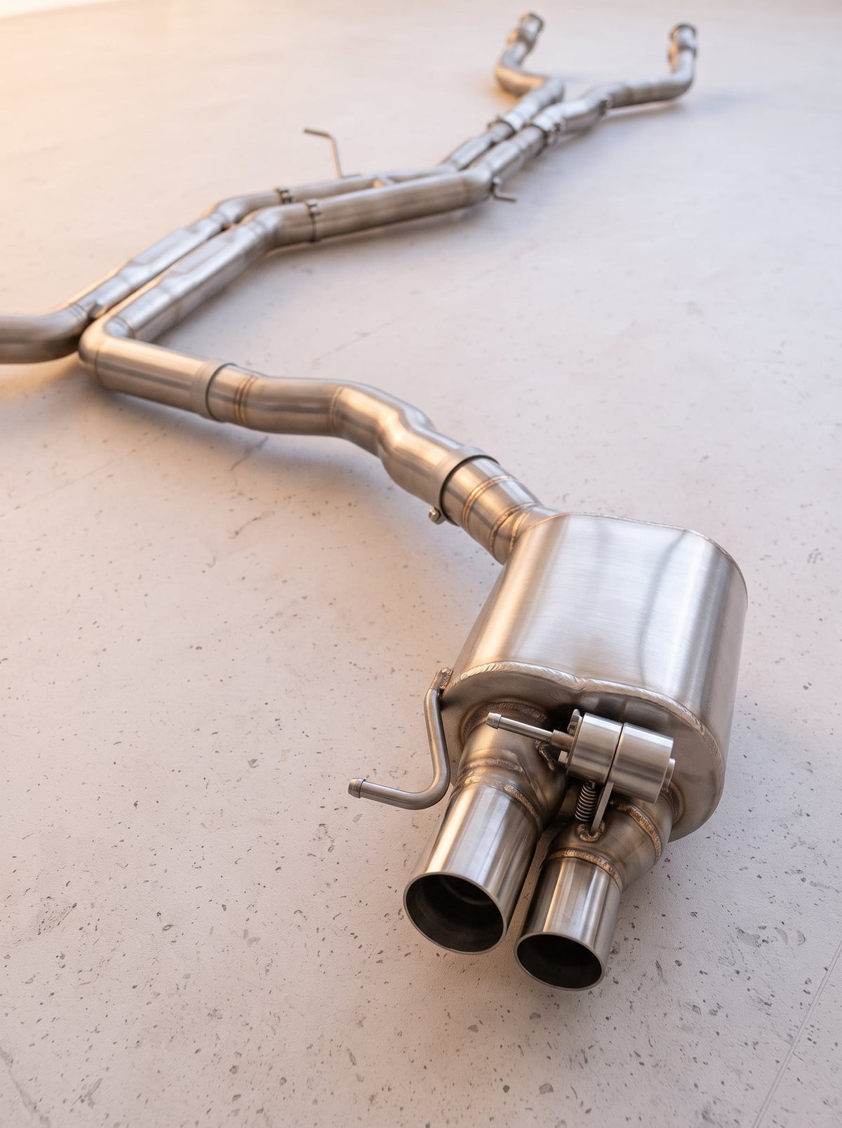 Ligne d'échappement à clapets ROG pour Audi RS7 4G V8
