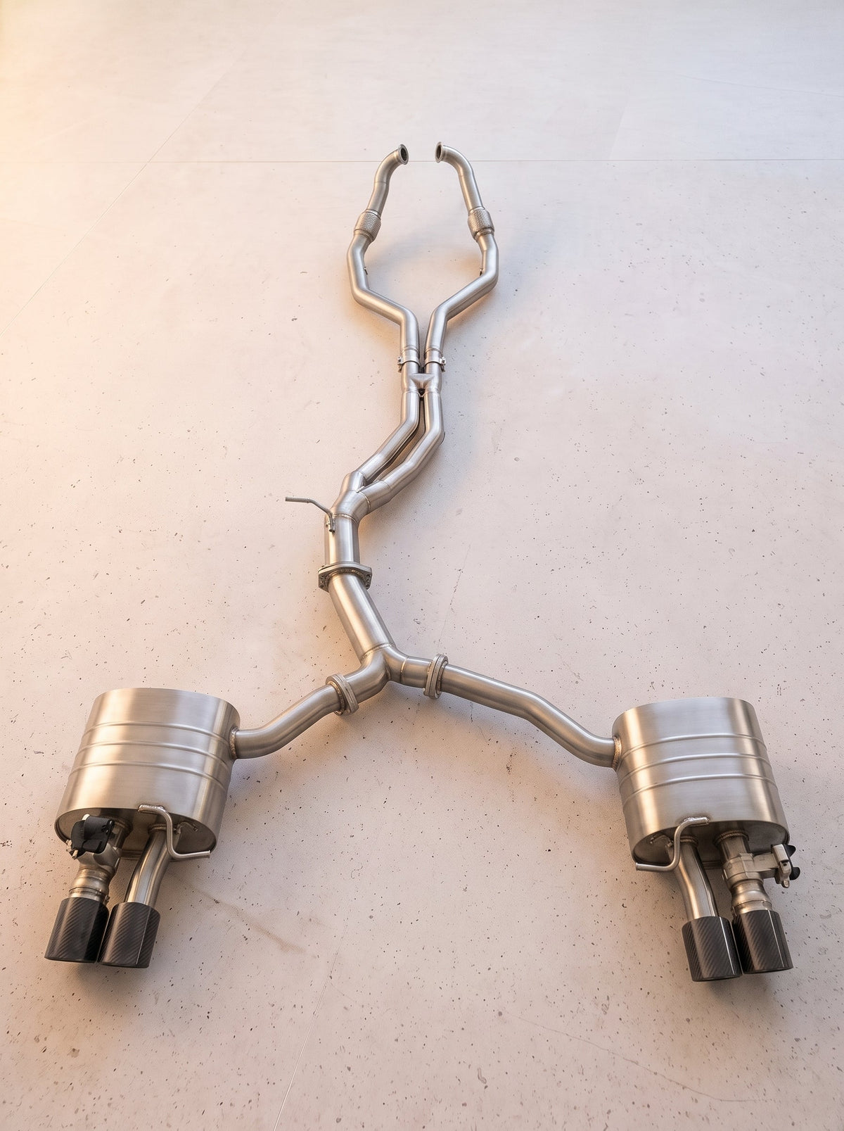 Ligne d'échappement à clapets ROG pour Audi S5 F5