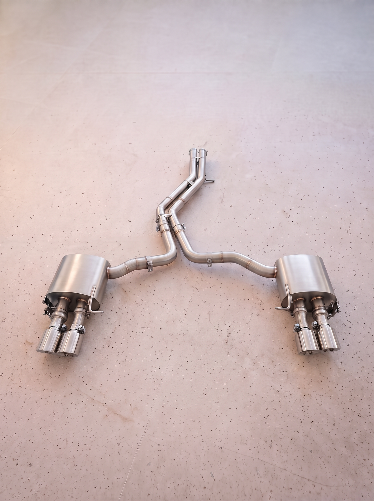 Ligne d'échappement inox à clapets ROG pour Audi S6 / S7 C8 2.9 TFSI V6