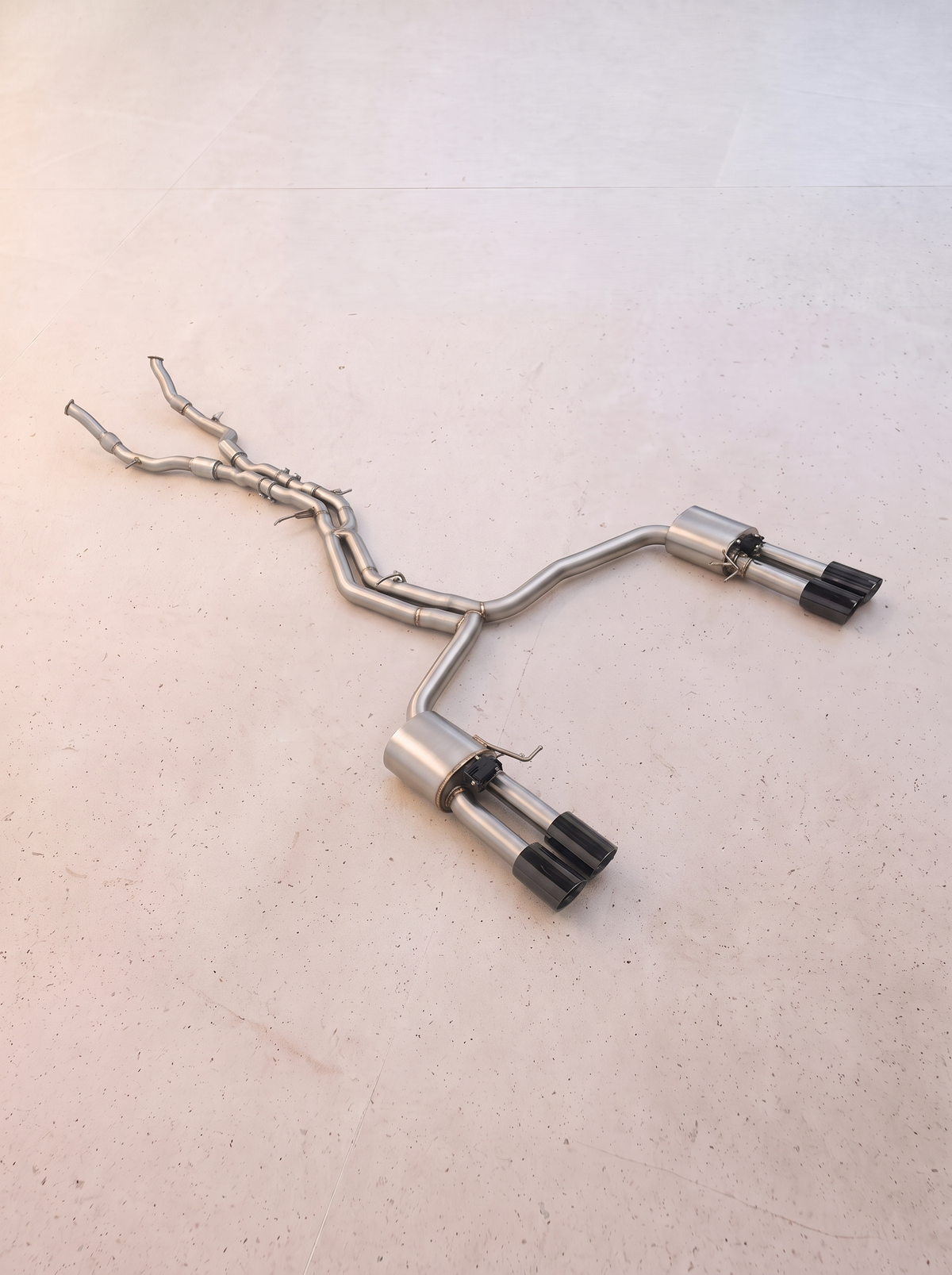 Ligne d'échappement inox à clapets ROG pour Audi S8 D5 4.0 TFSI V8