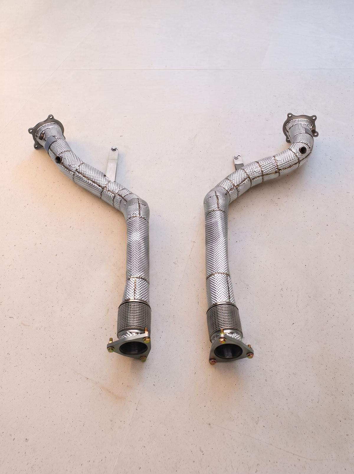 Downpipe décatalysé inox pour Bentley Continental GT W12 6.0