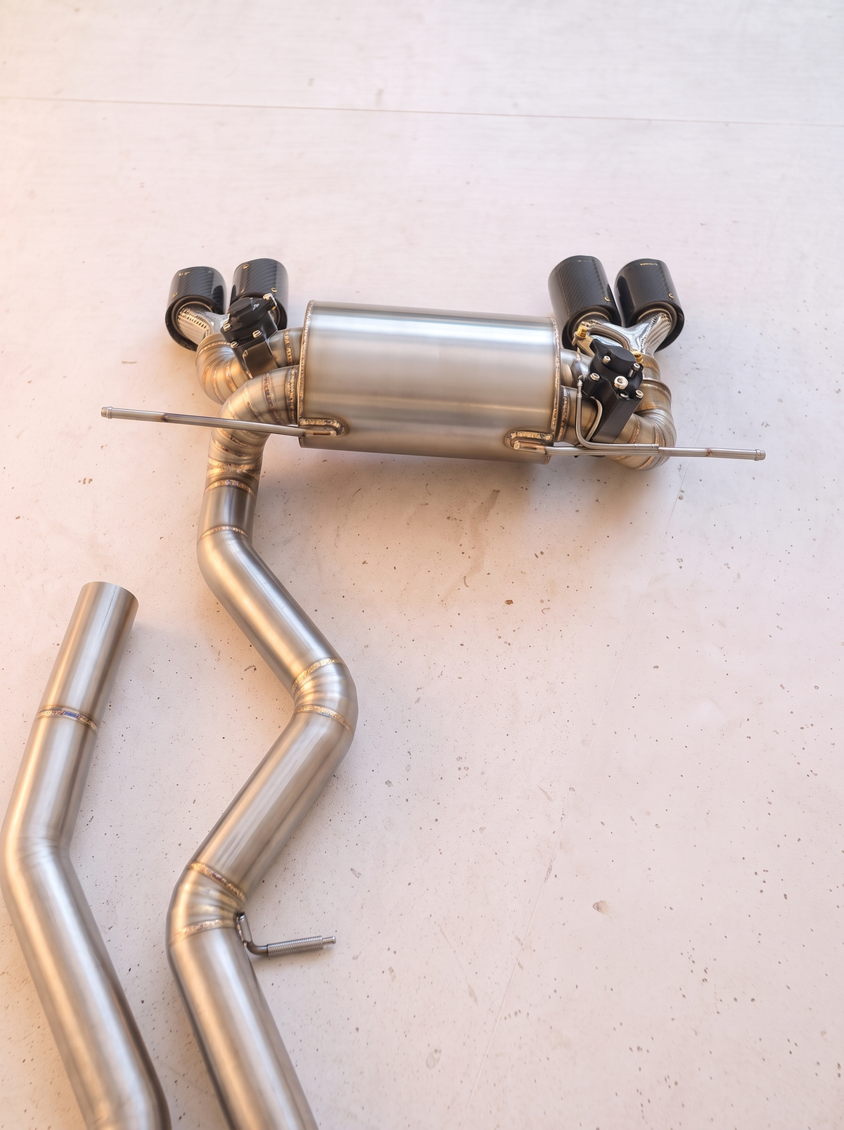 Silencieux arrière inox de la ligne d'échappement ROG pour BMW 430i B48 F32 2.0T