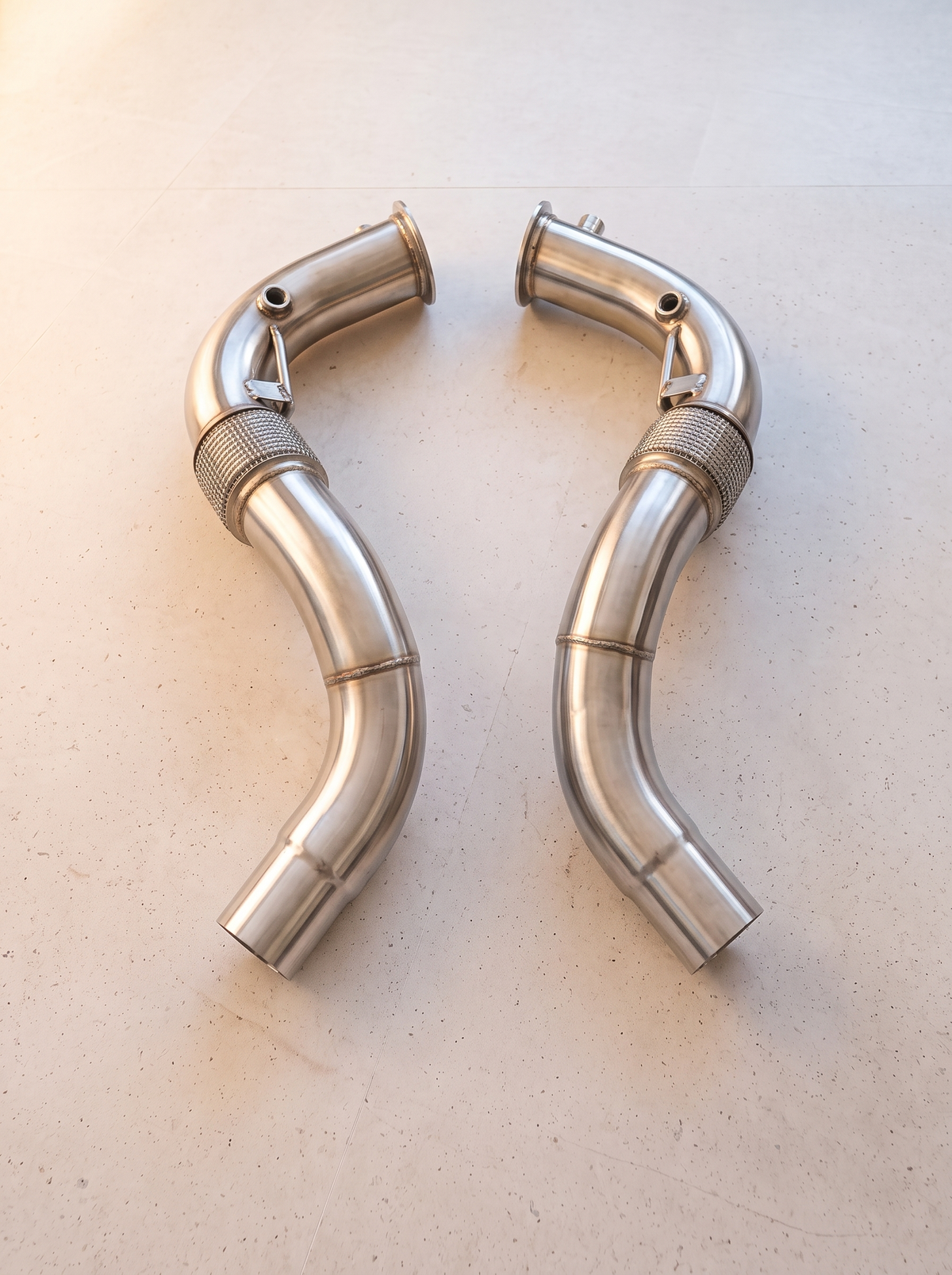 Downpipe décatalysé inox pour BMW 550i N63 F10 N63