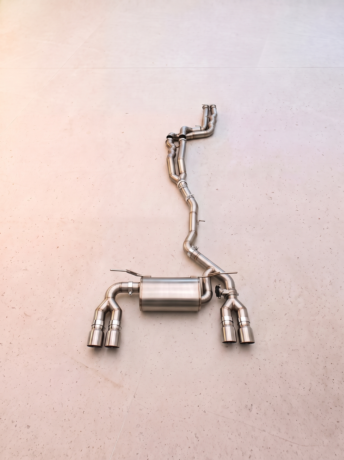 Ligne d'échappement inox à clapets ROG pour BMW M2 Competition F87 3.0T