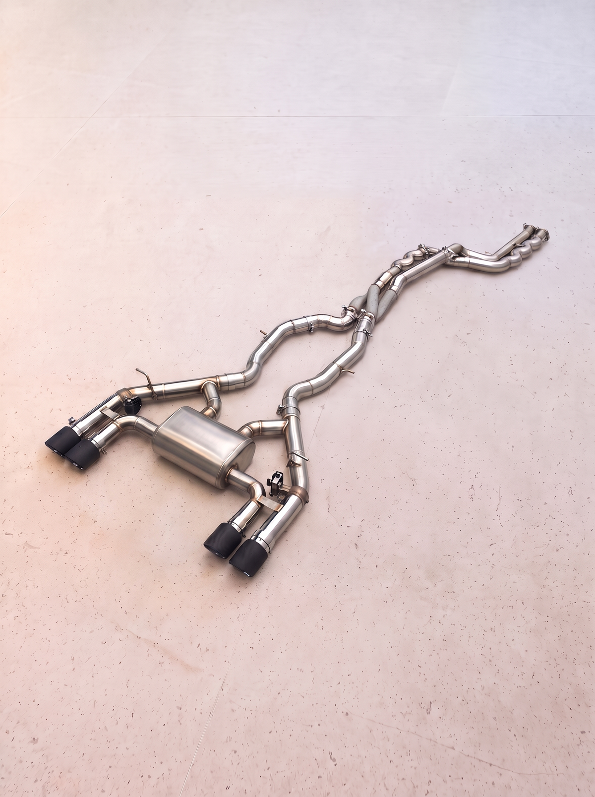 Ligne d'échappement inox à clapets ROG avec Z-pipe pour BMW M2 Competition F87 3.0T