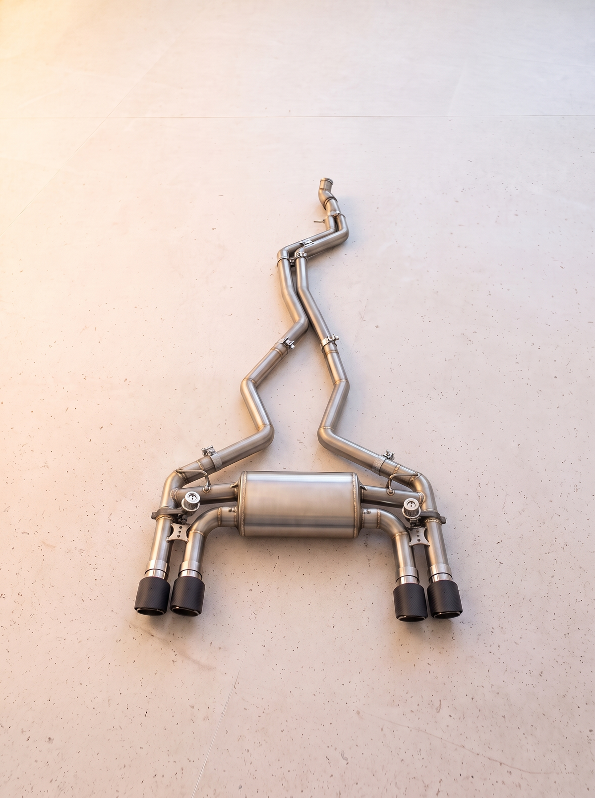 Ligne d'échappement inox à clapets ROG pour BMW M2 N55 F87 3.0T