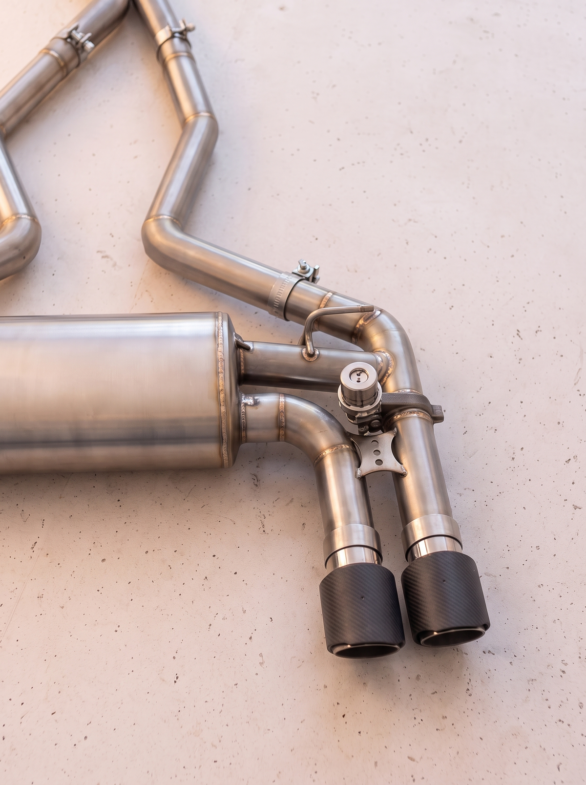 Silencieux arrière inox de la ligne d'échappement ROG pour BMW M2 N55 F87 3.0T