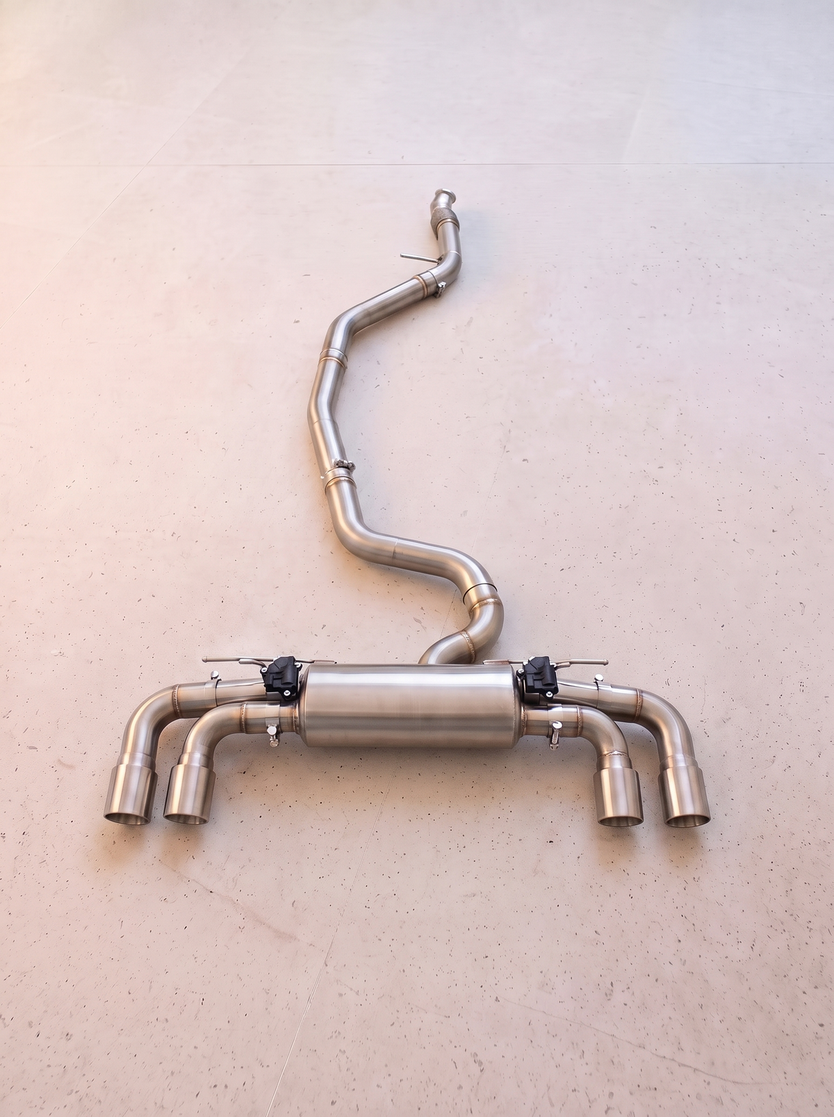 Ligne d'échappement inox à clapets ROG pour BMW M235i 3.0T