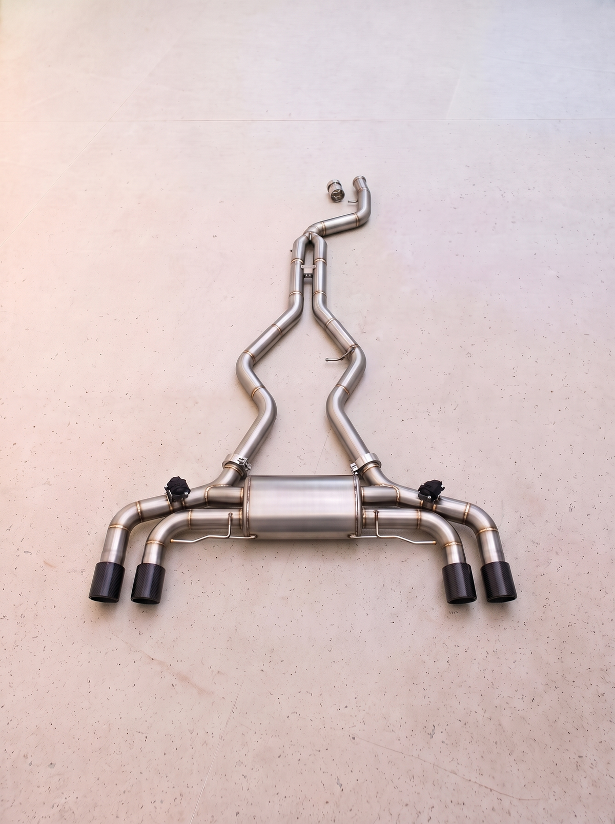 Ligne d'échappement inox à clapets ROG pour BMW M440i B58 G26