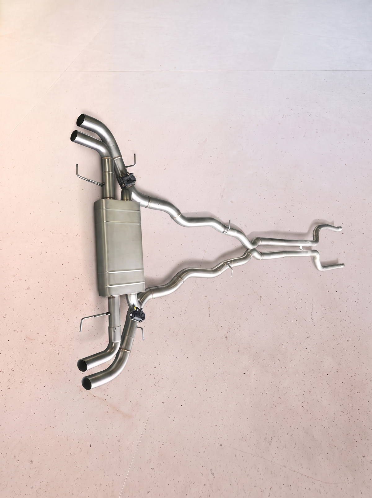 Ligne d'échappement inox à clapets ROG pour BMW M760i G12