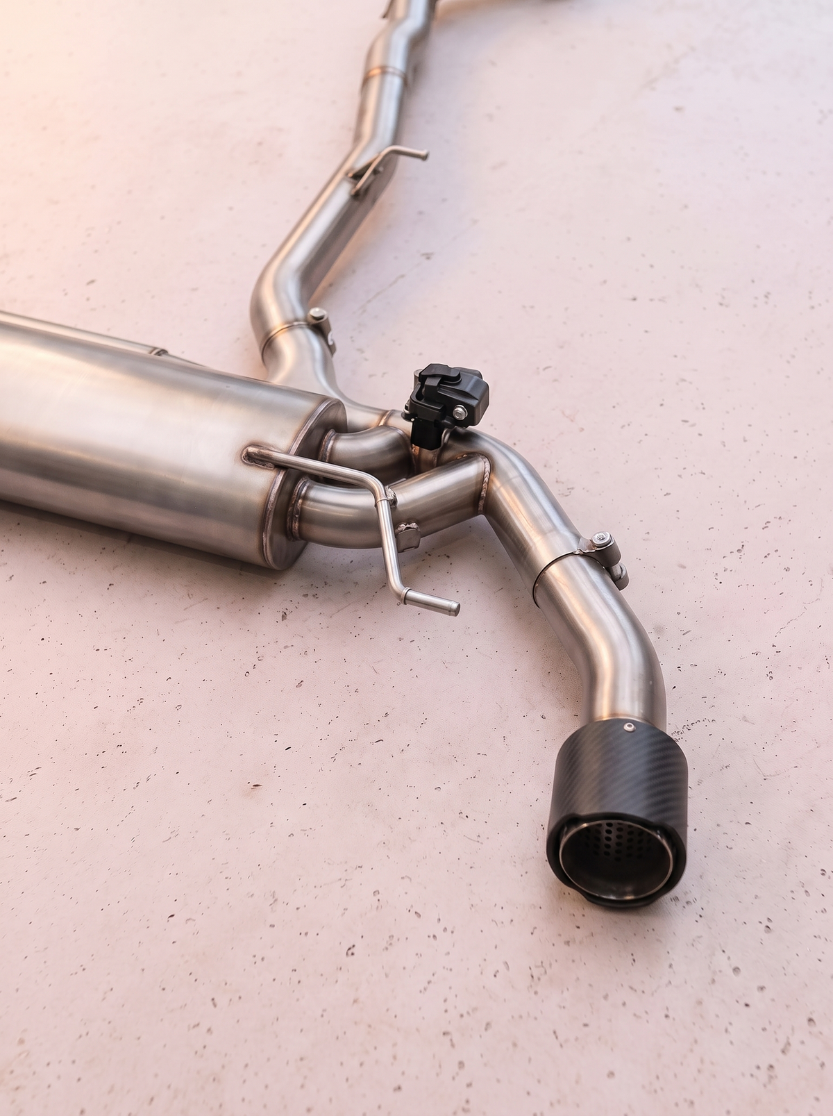 Silencieux arrière inox de la ligne d'échappement ROG pour BMW X3 G01 2.0T