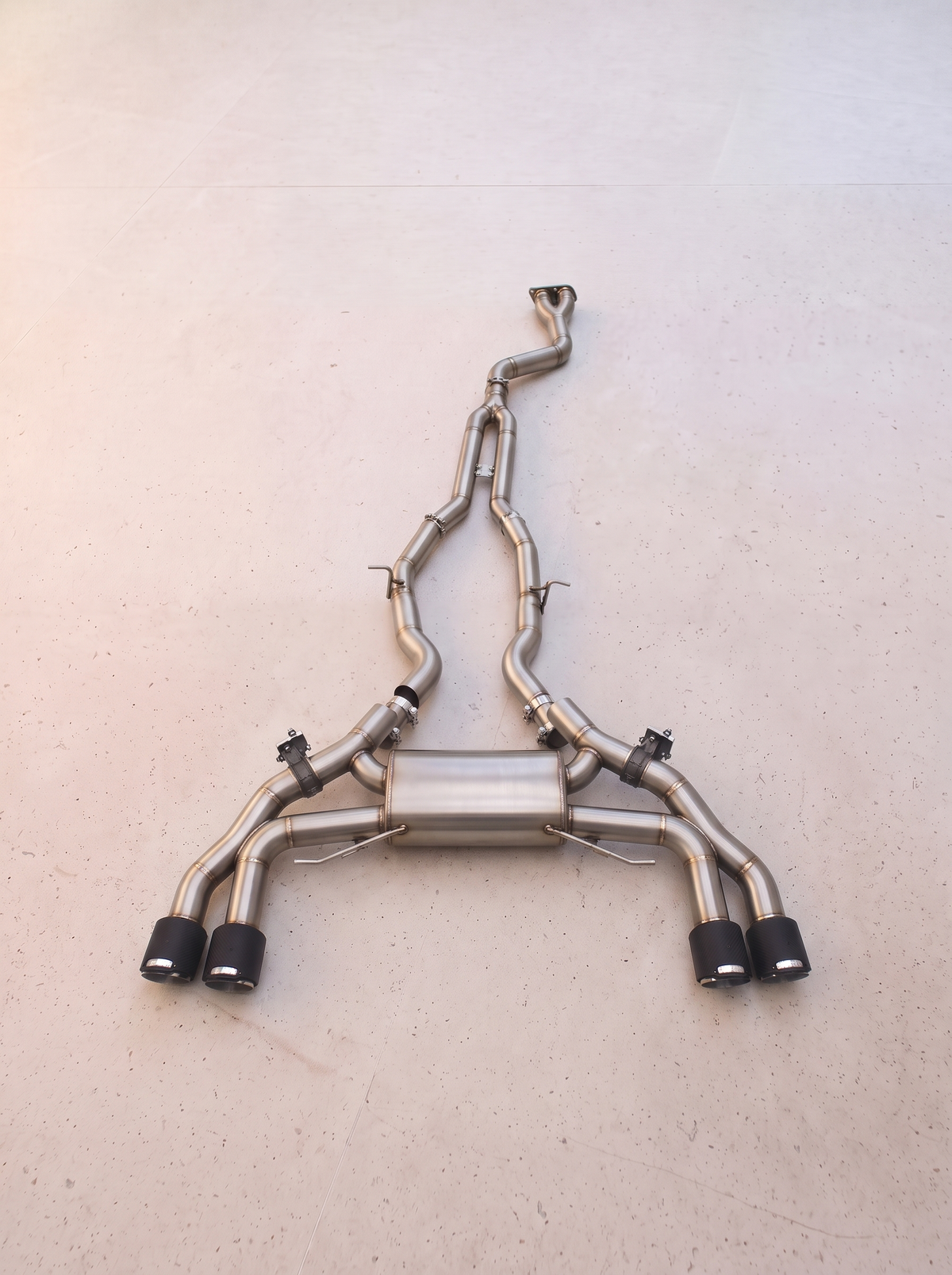 Ligne d'échappement inox à clapets ROG pour BMW X4 M F98 3.0T