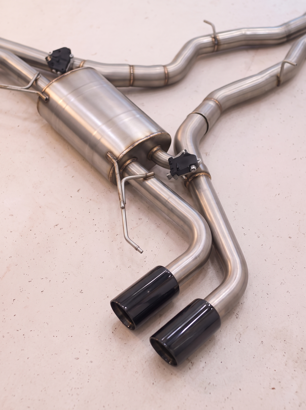 Silencieux arrière inox de la ligne d'échappement ROG pour BMW X4 G02 2.0T