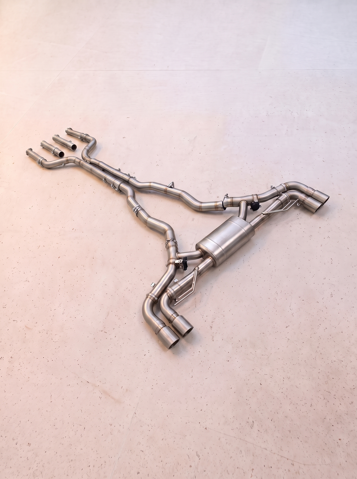 Ligne d'échappement inox à clapets ROG pour BMW X6 M50i G06 4.4TT