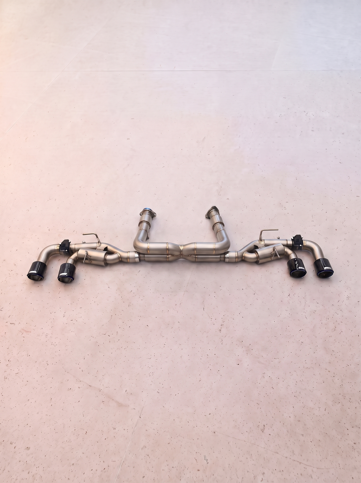 Ligne d'échappement inox à clapets ROG pour Chevrolet Corvette Stingray C8 Z51