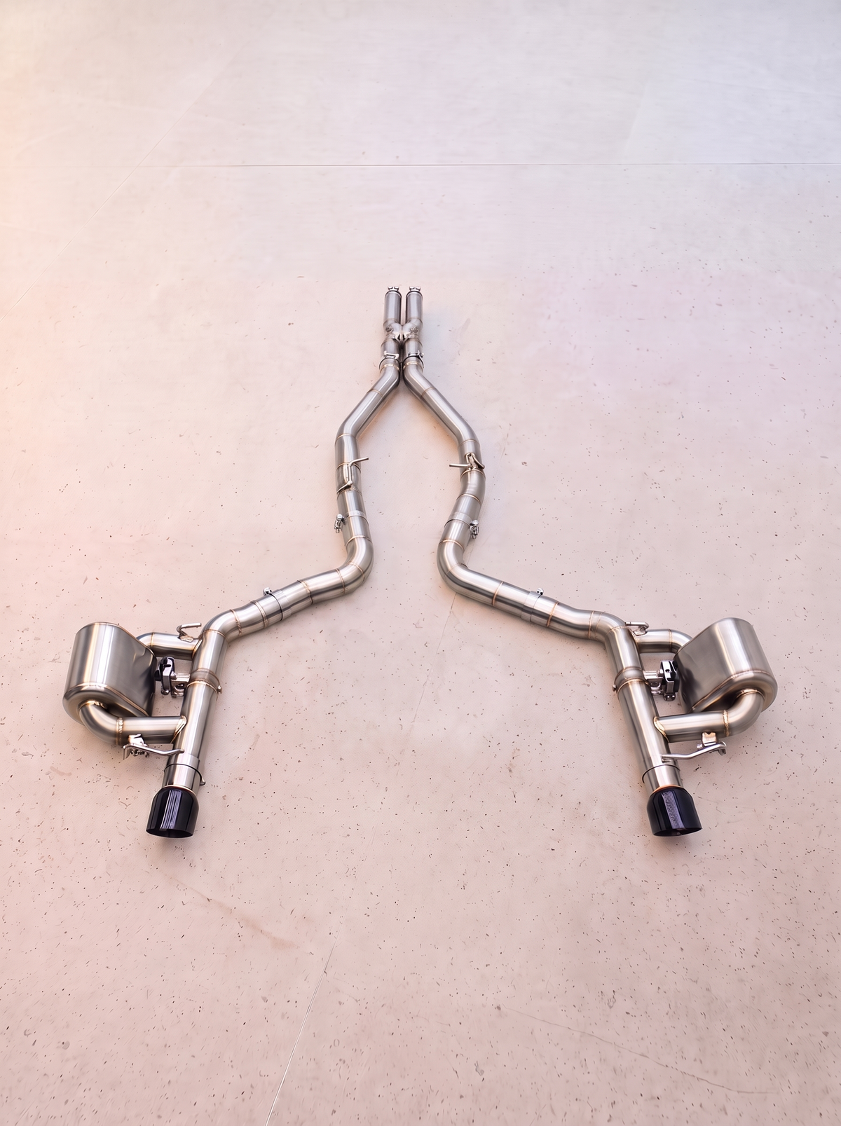 Ligne d'échappement inox à clapets ROG pour Dodge Charger R / T V8 5.7