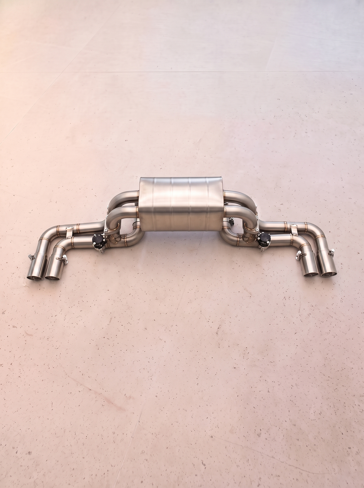 Ligne d'échappement inox à clapets ROG pour Ferrari 360 3.6 V8