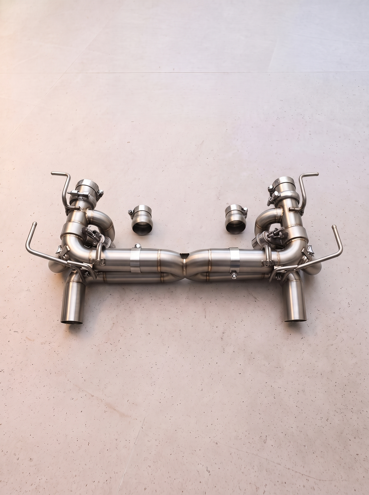 Ligne d'échappement inox à clapets ROG pour Ferrari 458 4.5 V8