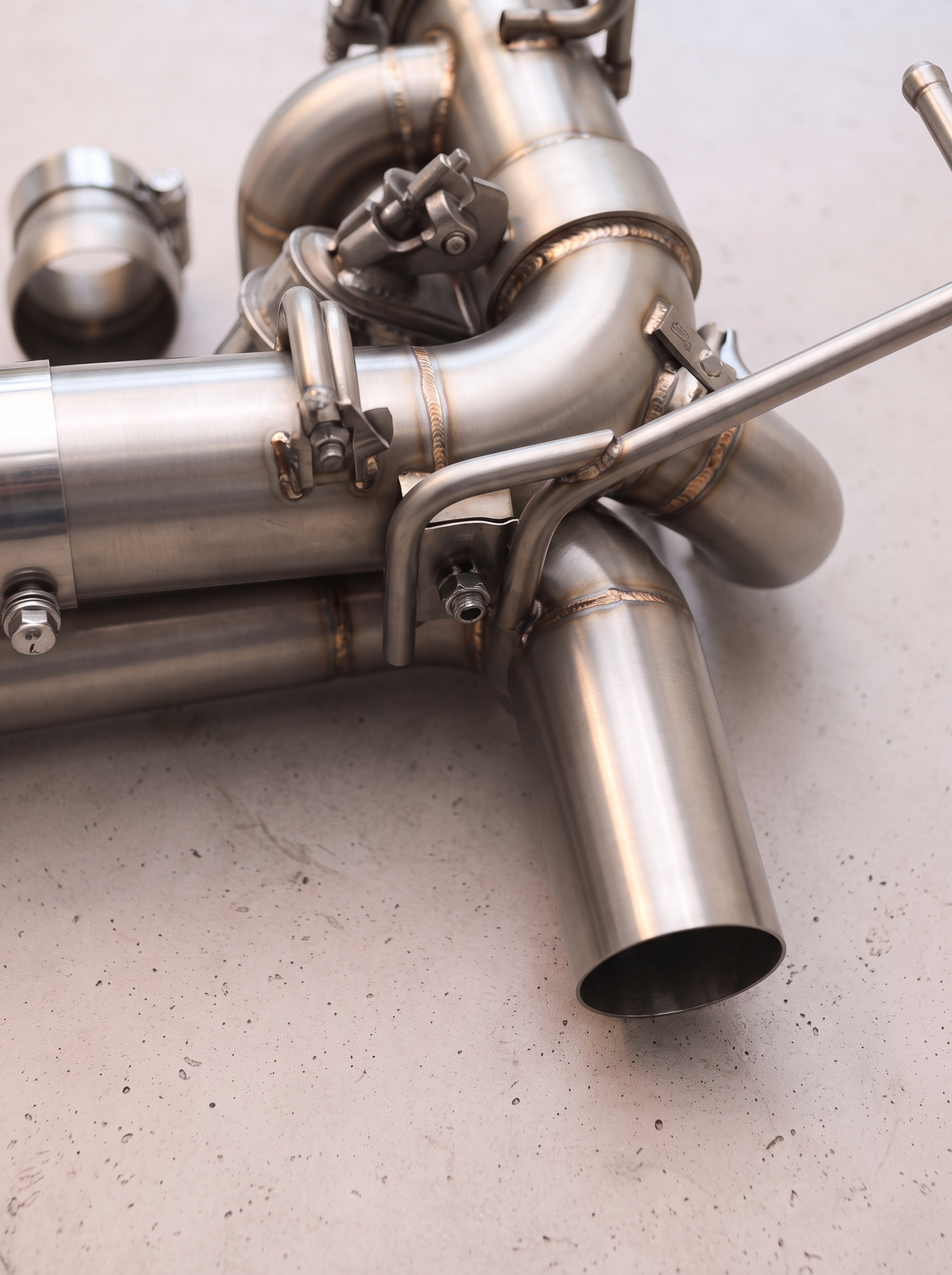 Silencieux arrière inox de la ligne d'échappement ROG pour Ferrari 458 4.5 V8
