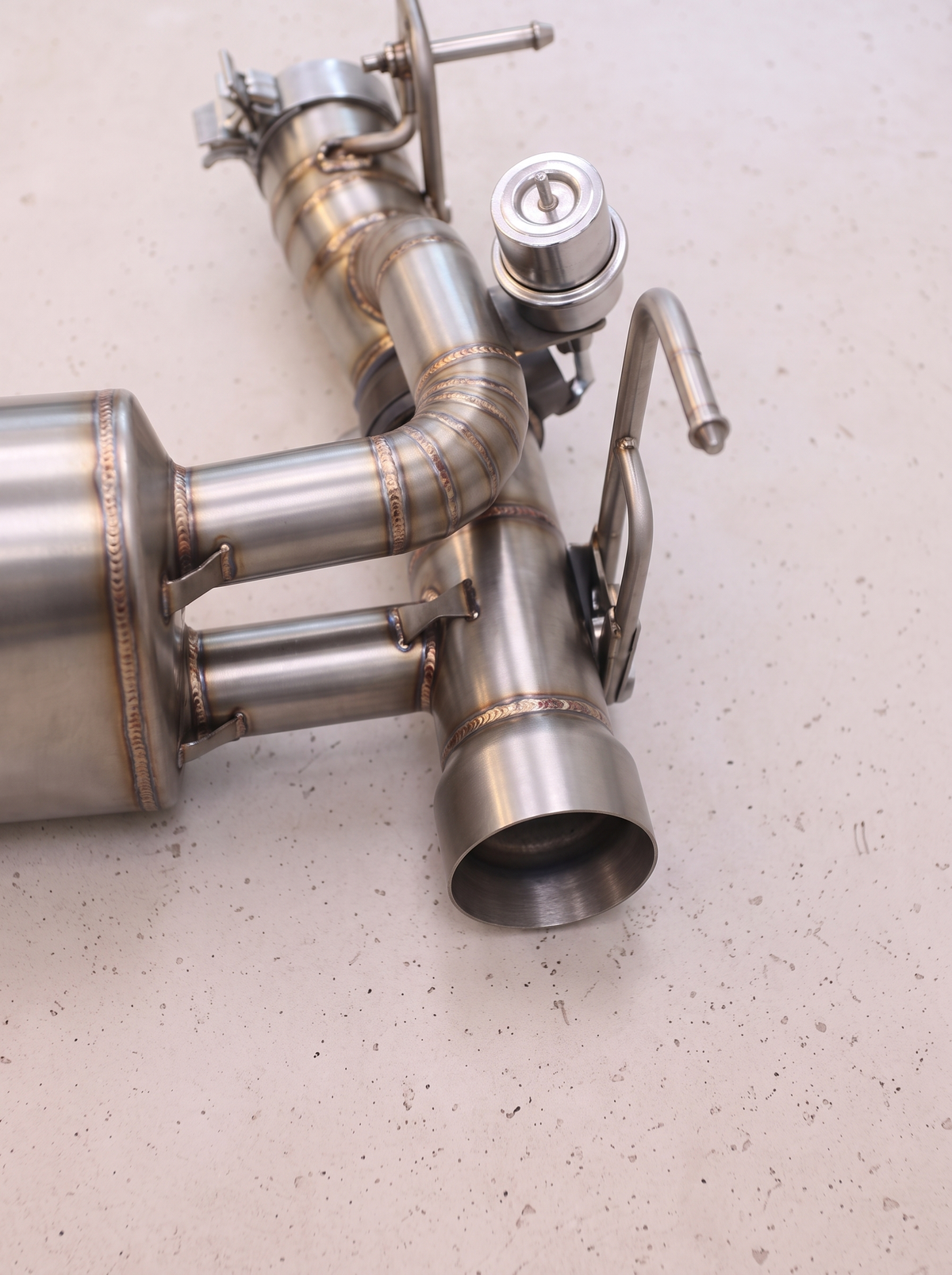 Silencieux arrière inox de la ligne d'échappement ROG pour Ferrari 488 3.9 V8