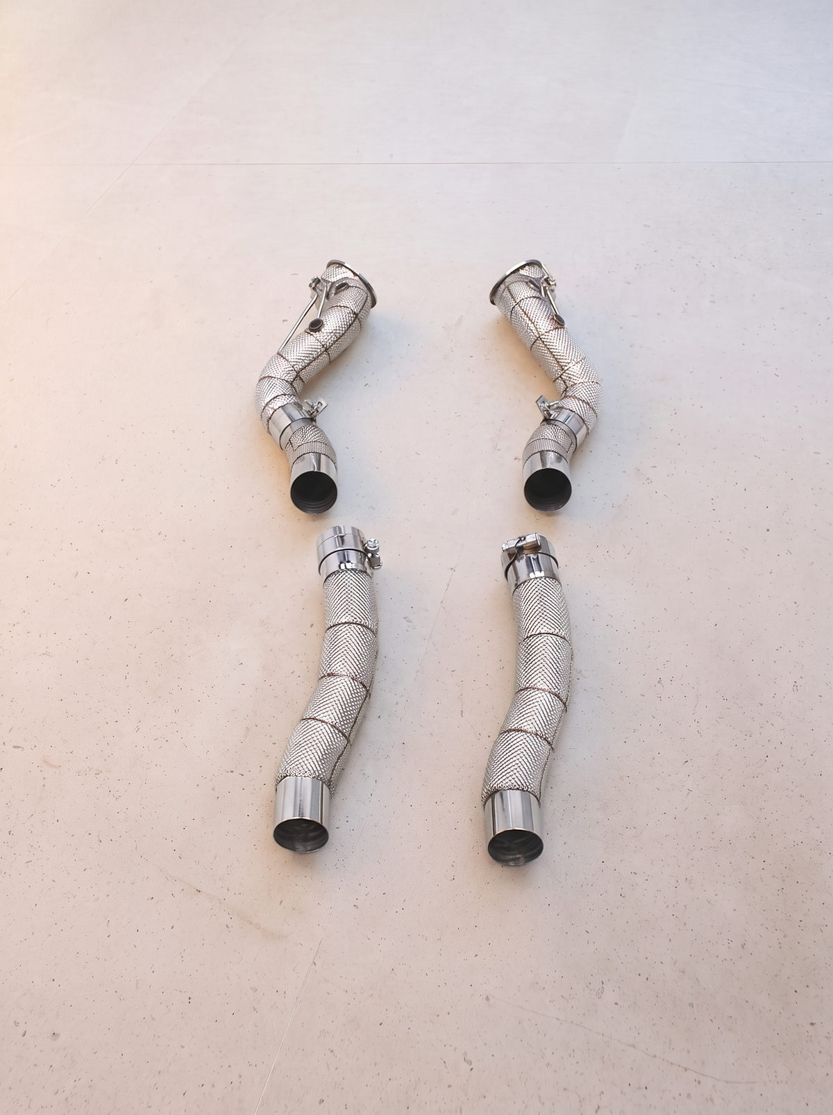 Downpipe décatalysé inox pour Ferrari 812 6.5 V12