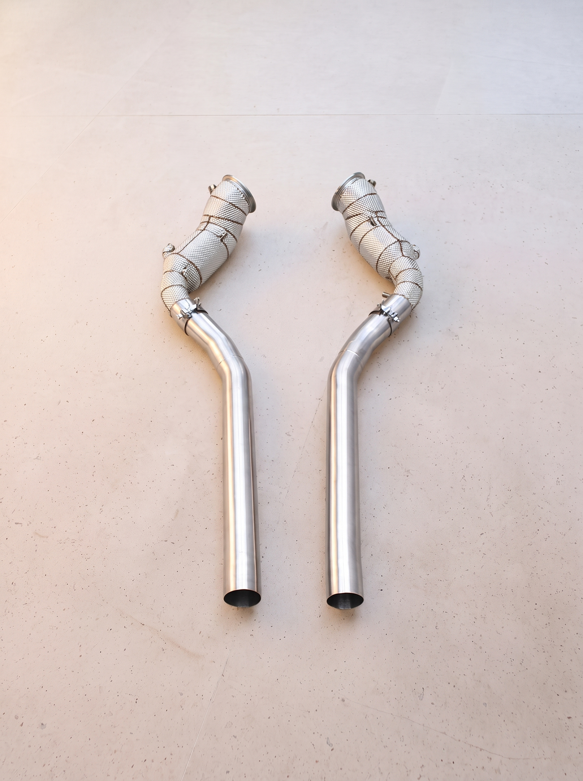 Downpipe décatalysé inox pour Ferrari Purosangue 6.5 V12