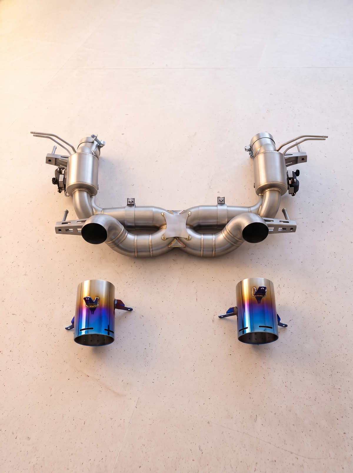 Ligne d'échappement inox à clapets ROG pour Ferrari SF90 Stradale 4.0 V8