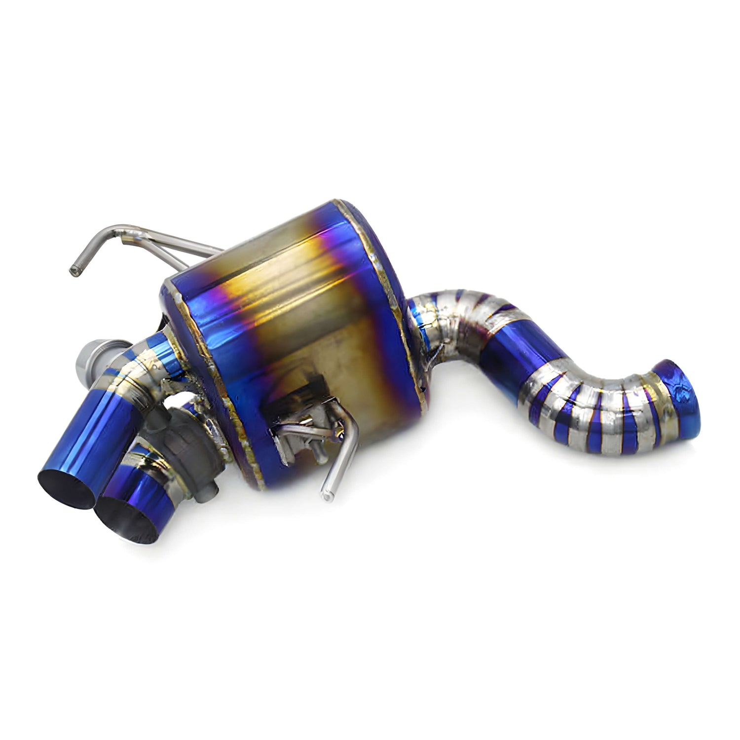 Ligne d'échappement à clapets Rog® - FERRARI California 4.3L V8 (2009-2014), variante Titane, Décatalysé, Downpipe sport 200 