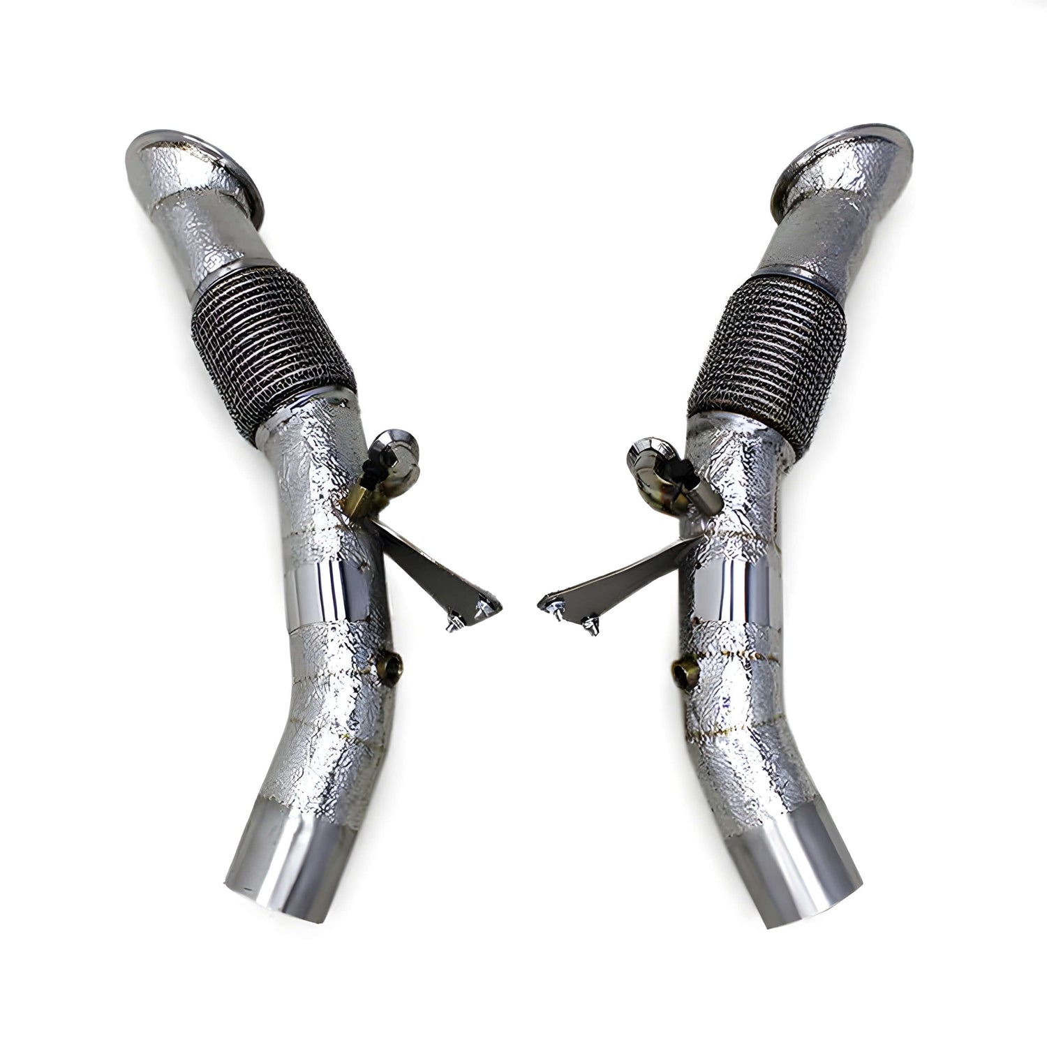 Ligne d'échappement à clapets Rog® - FERRARI SF90 Stradale 4.0L V8 Hybrid (2020+), variante Titane, Sport 200 cellules, Sans 