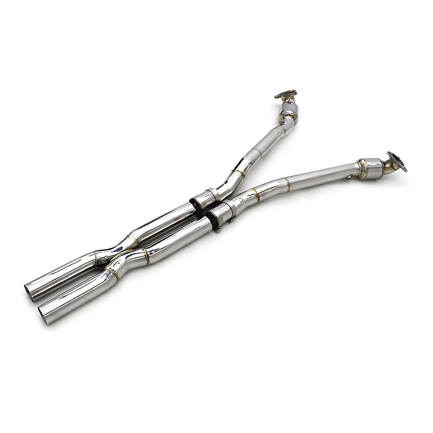 Ligne d'échappement à clapets Rog® - FERRARI California 4.3L V8 (2009-2014), variante Titane, Sport 200 cellules, Downpipe dé