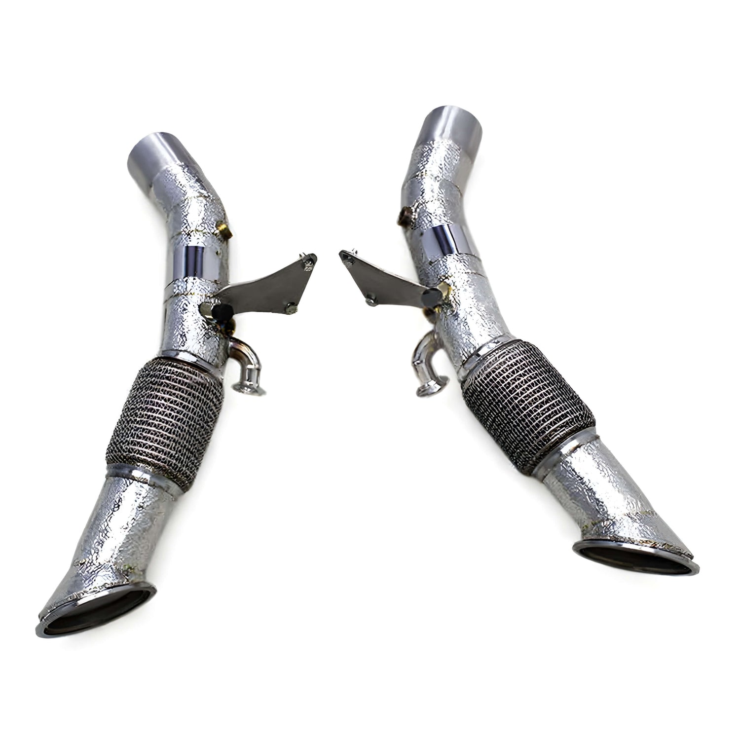 Ligne d'échappement à clapets Rog® - FERRARI SF90 Stradale 4.0L V8 Hybrid (2020+), variante Titane, Sport 200 cellules, Downp